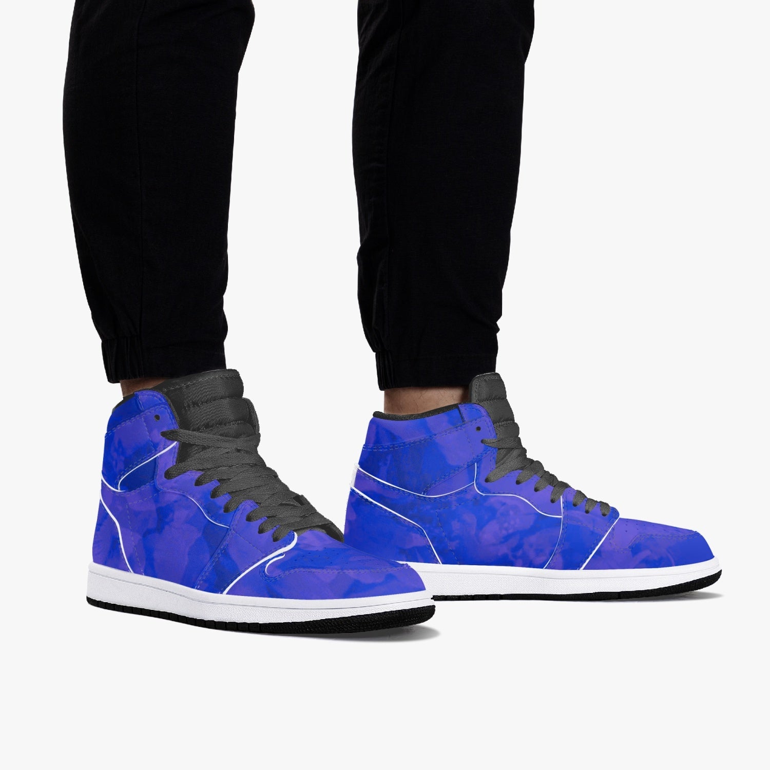 INFREQUENT FREQUENCY XERO SPACE HIGH TOP SNEAKERS [LIMITED EDITION] - INFREQUENT FREQUENCY-Infrequent frequency