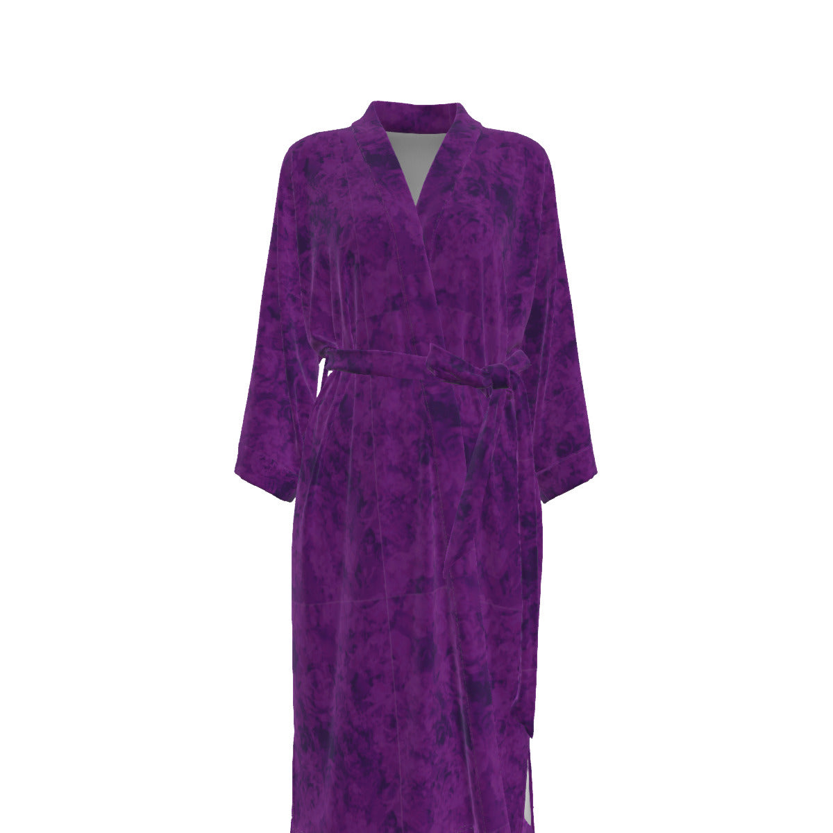PURPLR ROSES KIMONO - INFREQUENT FREQUENCY-Infrequent frequency