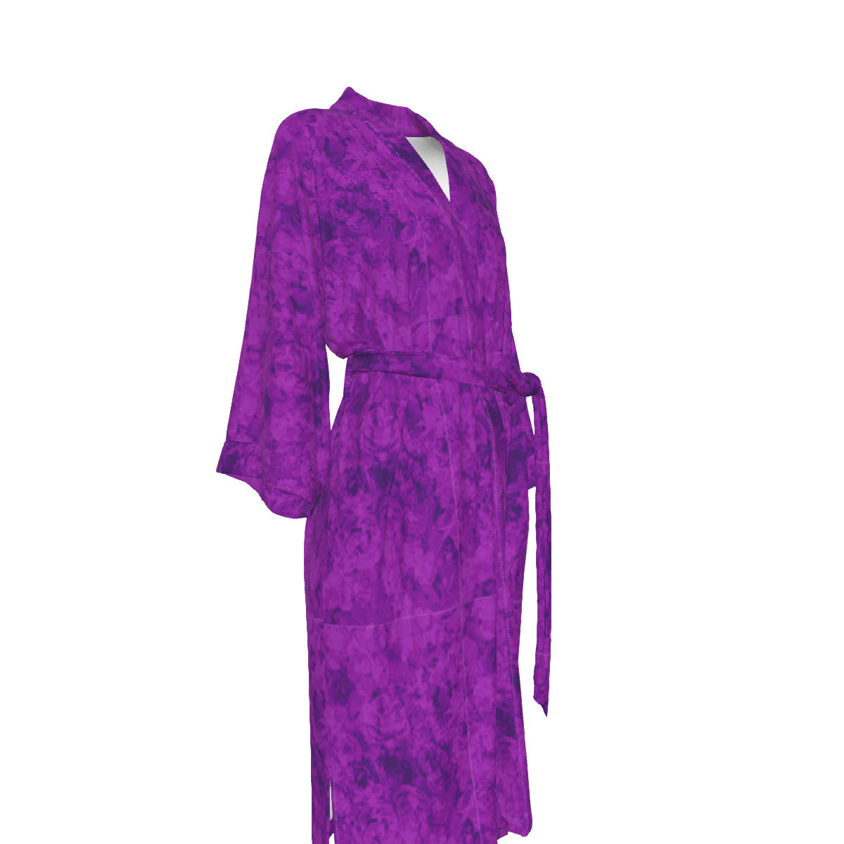 PURPLR ROSES KIMONO - INFREQUENT FREQUENCY-Infrequent frequency