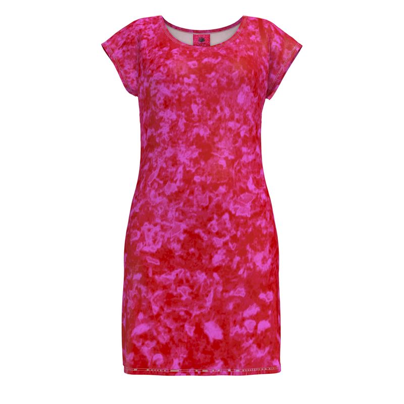 Ladies Tunic T Shirt - INFREQUENT FREQUENCY-Infrequent frequency