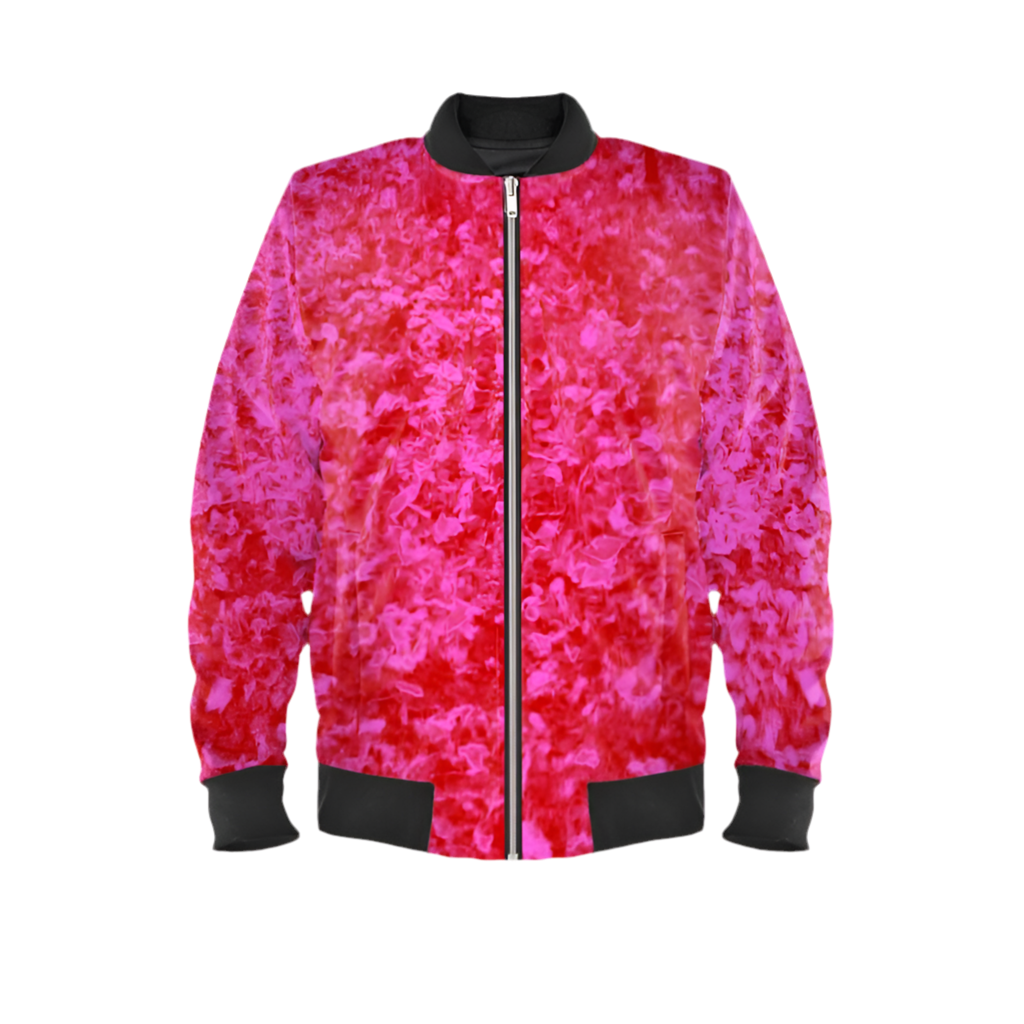 SARA BELLUM SATIN ON SATIN BOMBER - INFREQUENT FREQUENCY-Infrequent frequency