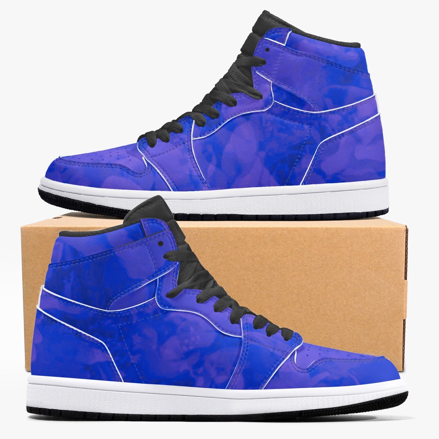 INFREQUENT FREQUENCY XERO SPACE HIGH TOP SNEAKERS [LIMITED EDITION] - INFREQUENT FREQUENCY-Infrequent frequency