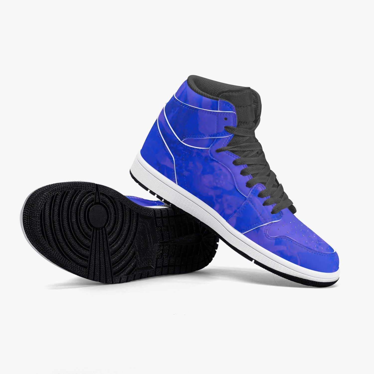 INFREQUENT FREQUENCY XERO SPACE HIGH TOP SNEAKERS [LIMITED EDITION] - INFREQUENT FREQUENCY-Infrequent frequency