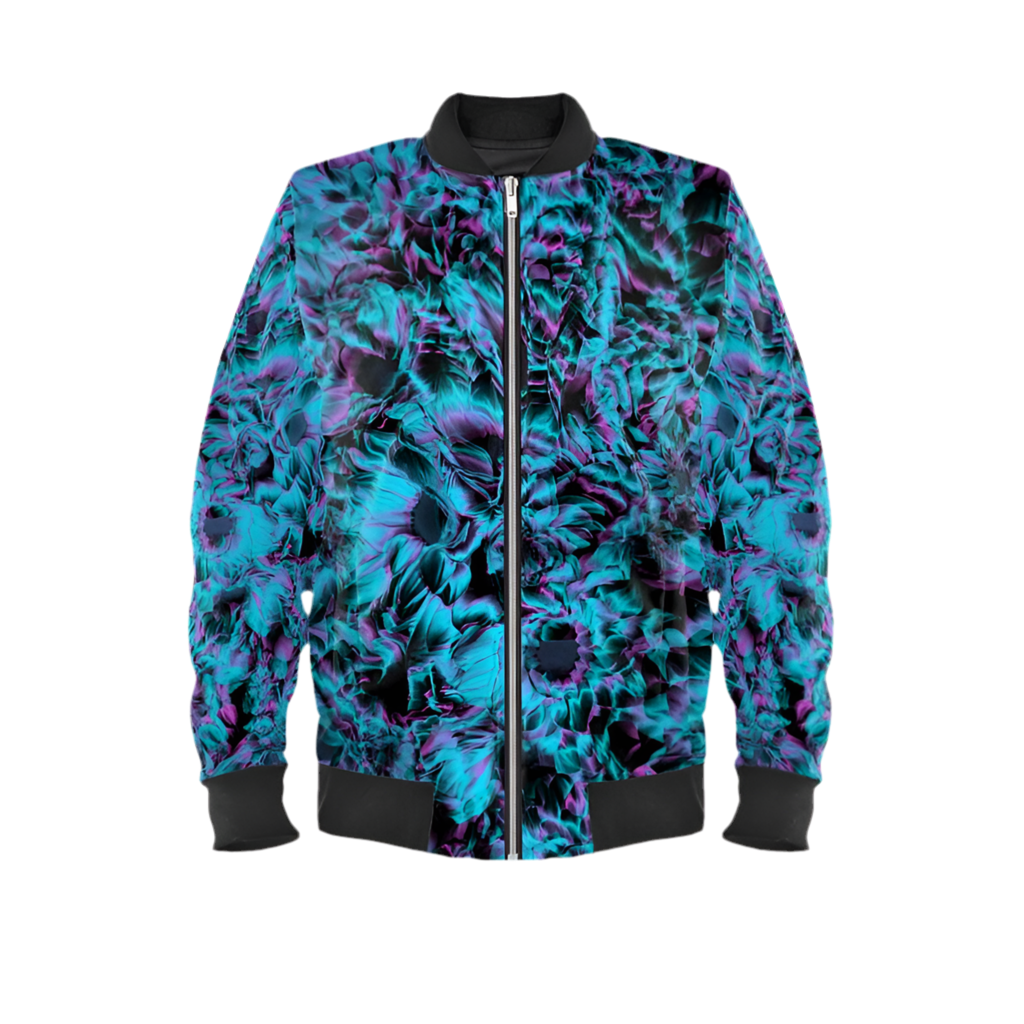 KAIJU SKIN SATIN ON SATIN BOMBER [RARE] - INFREQUENT FREQUENCY-Infrequent frequency