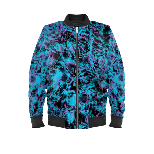 KAIJU SKIN SATIN ON SATIN BOMBER [RARE] - INFREQUENT FREQUENCY-Infrequent frequency