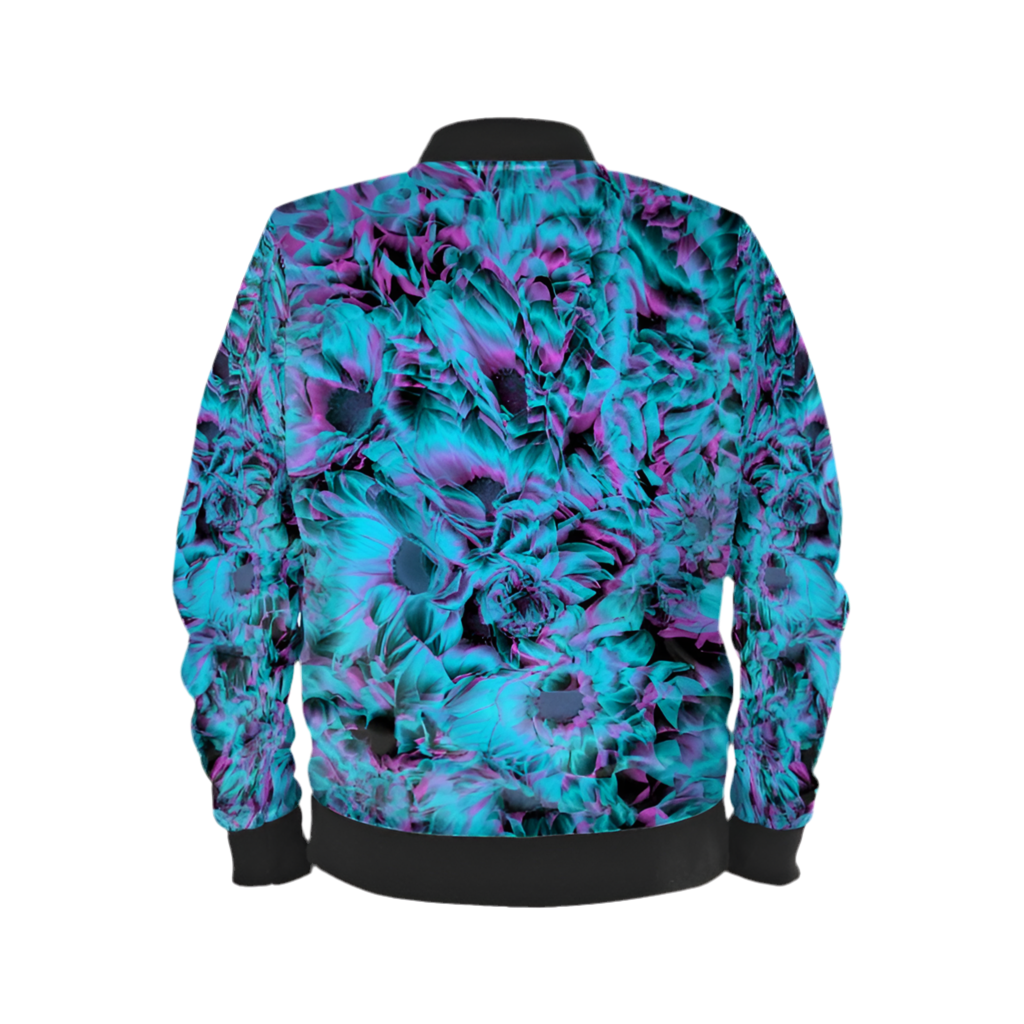 KAIJU SKIN SATIN ON SATIN BOMBER [RARE] - INFREQUENT FREQUENCY-Infrequent frequency