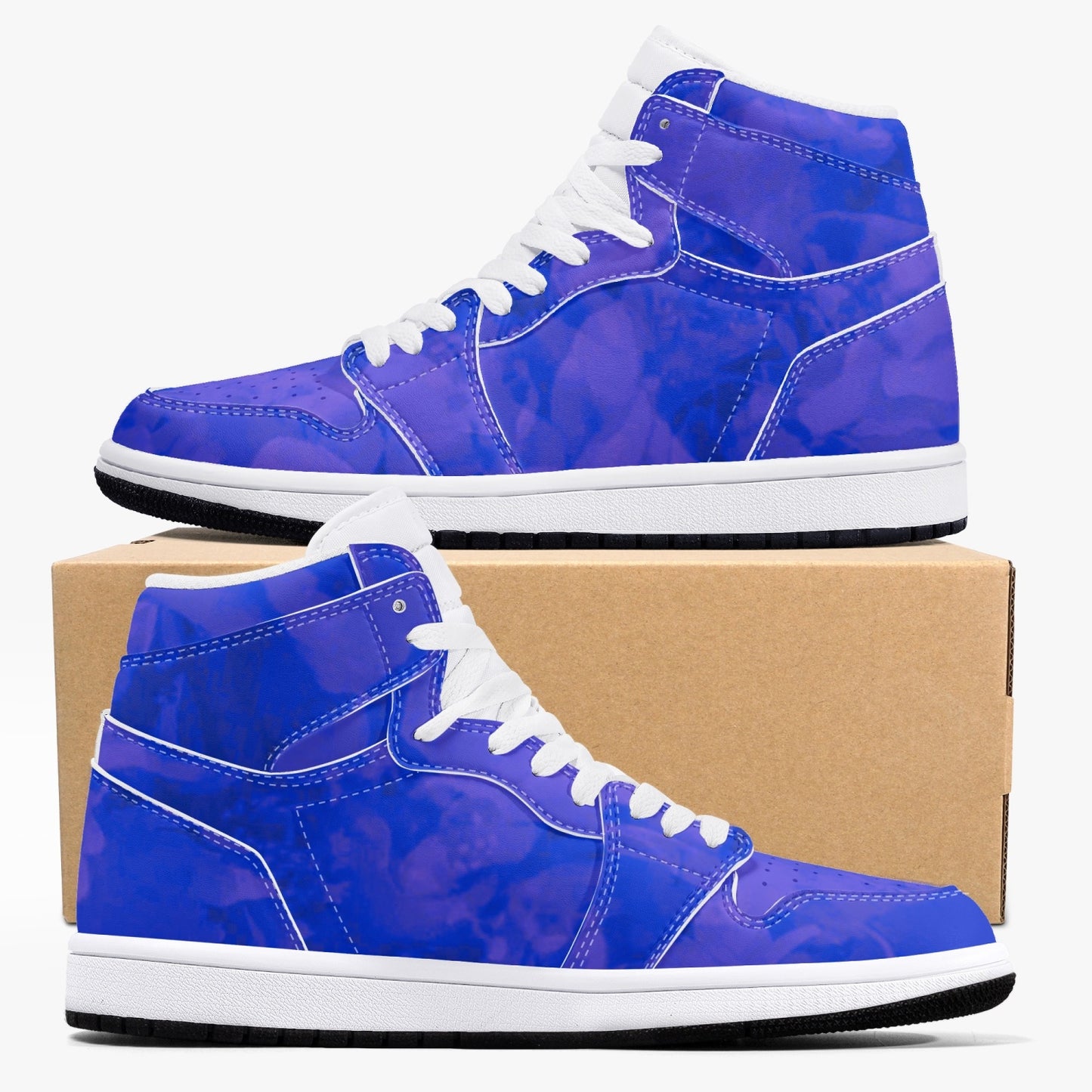 INFREQUENT FREQUENCY XERO SPACE HIGH TOP SNEAKERS [LIMITED EDITION] - INFREQUENT FREQUENCY-Infrequent frequency