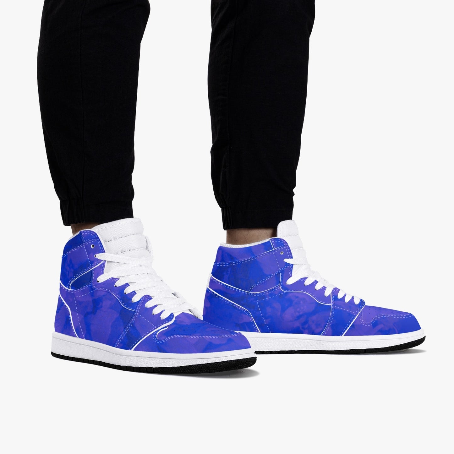INFREQUENT FREQUENCY XERO SPACE HIGH TOP SNEAKERS [LIMITED EDITION] - INFREQUENT FREQUENCY-Infrequent frequency